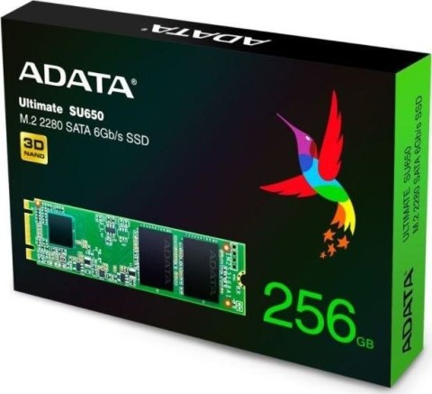 Dysk SSD Ultimate SU650 256GB M.2 TLC 3D 2280 SATA Dysk SSD Ultimate SU650 256GB M.2 TLC 3D 2280 SATA