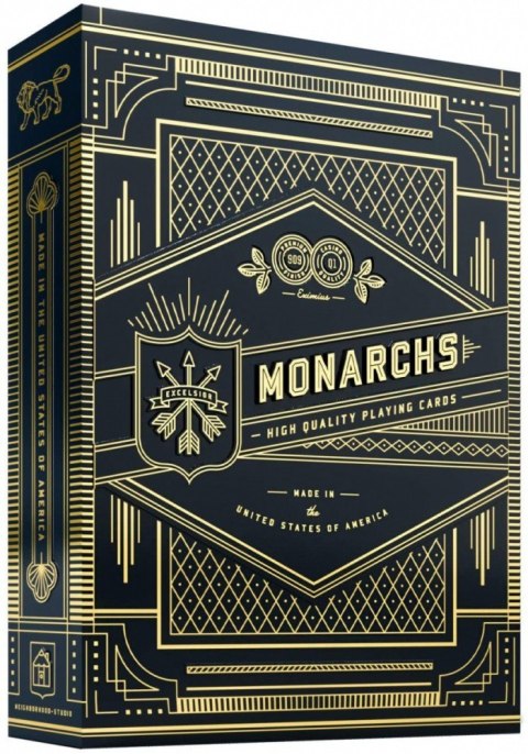 Karty Monarchs Deck Czarne Karty Monarchs Deck Czarne
