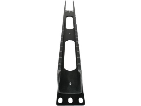 Organizator kabli 1U 19" z pokrywą maskującą Organizator kabli 1U 19" z pokrywą maskującą