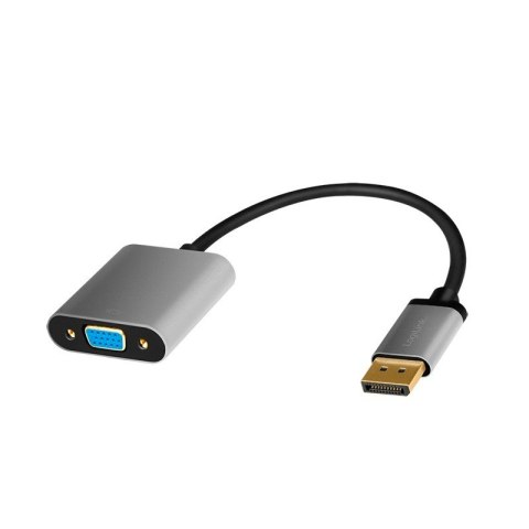Adapter DP do VGA 1080p 60Hzc Aluminiowy 0.15m Adapter DP do VGA 1080p 60Hzc Aluminiowy 0.15m