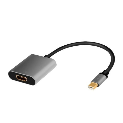 Adapter mDP do HDMI 4K 60Hz, aluminium 0.15m Adapter mDP do HDMI 4K 60Hz, aluminium 0.15m