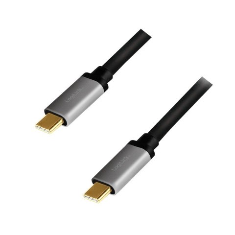 Kabel USB-C M/M, 4K/60 Hz, PD aluminiowy 1m Kabel USB-C M/M, 4K/60 Hz, PD aluminiowy 1m