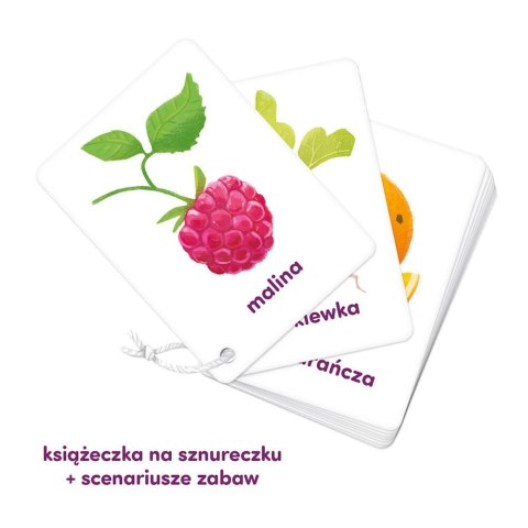 Karty obrazkowe na sznurku - Owoce i warzywa Karty obrazkowe na sznurku - Owoce i warzywa