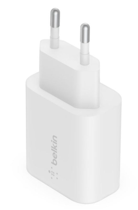Ładowarka sieciowa 25W USB-C Power Delivery 3.0 PPS biała Ładowarka sieciowa 25W USB-C Power Delivery 3.0 PPS biała