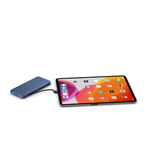 PowerBank 10 000mAh 18W USB-C/LTG Niebieski PowerBank 10 000mAh 18W USB-C/LTG Niebieski