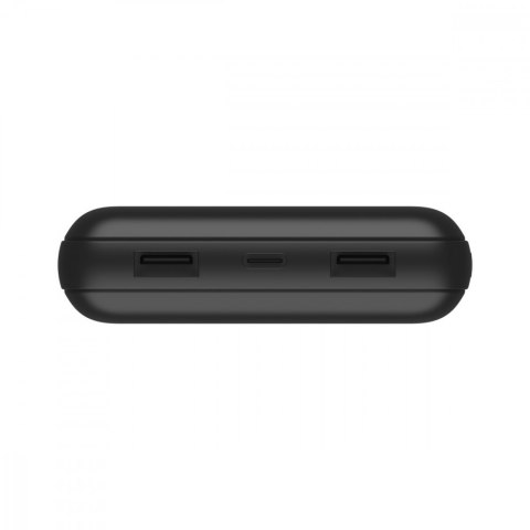 PowerBank 20 000mAh 15W USB-A/USB-C czarny PowerBank 20 000mAh 15W USB-A/USB-C czarny