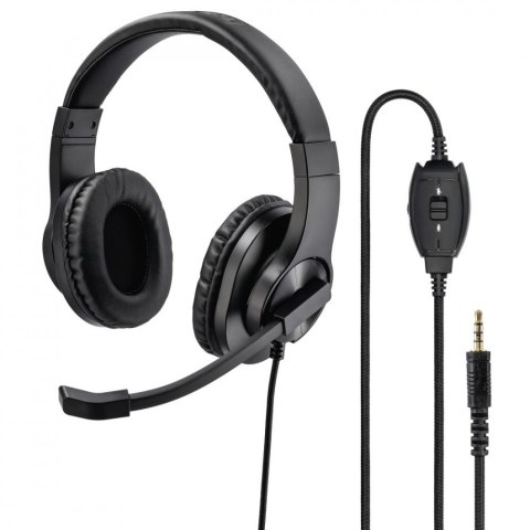 Słuchawki komputerowe HS-P350 black Słuchawki komputerowe HS-P350 black