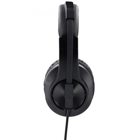 Słuchawki komputerowe HS-P350 black Słuchawki komputerowe HS-P350 black