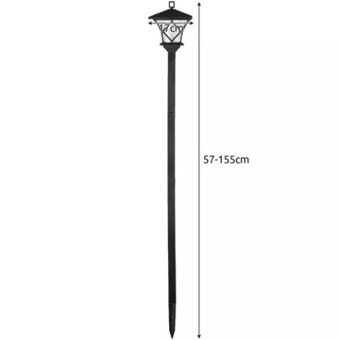 Lampa ogrodowa solarna- latarnia Gardlov 23548 Gardlov