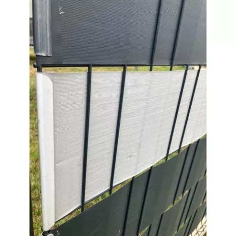Taśma ogrodzeniowa 19cmx35m 450g/m2 szara 23697 Gardlov Taśma ogrodzeniowa 19cmx35m 450g/m2 szara 23697 Gardlov