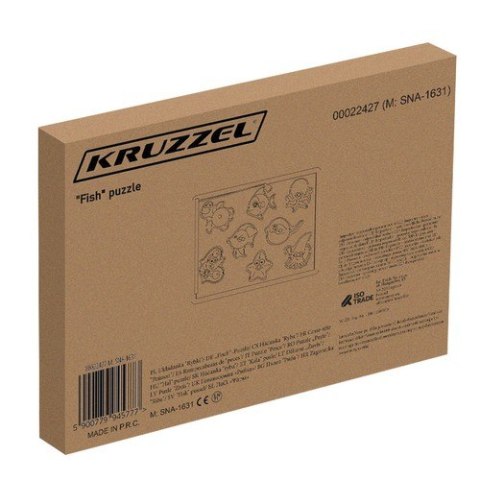 Układanka "Rybki" 22427 Kruzzel