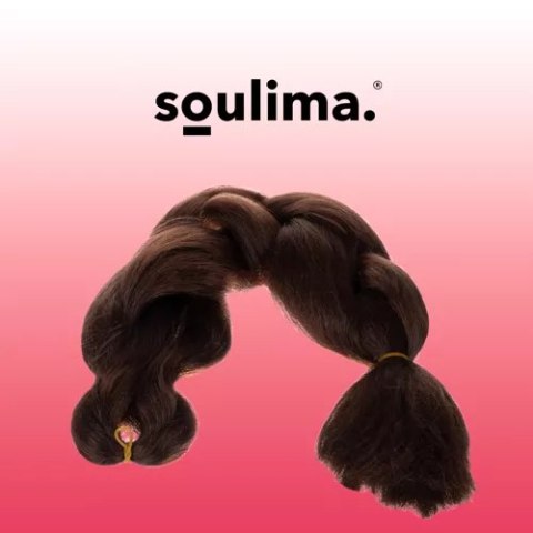 Włosy syntetyczne warkoczyki brąz Soulima 23567 Soulima
