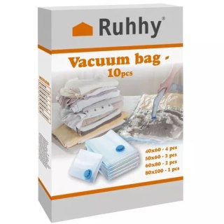 Worek próżniowy- różne rozmiary- 10 szt. 23538 Ruhhy