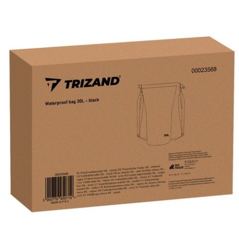 Worek wodoszczelny 30L czarny 23568 Trizand