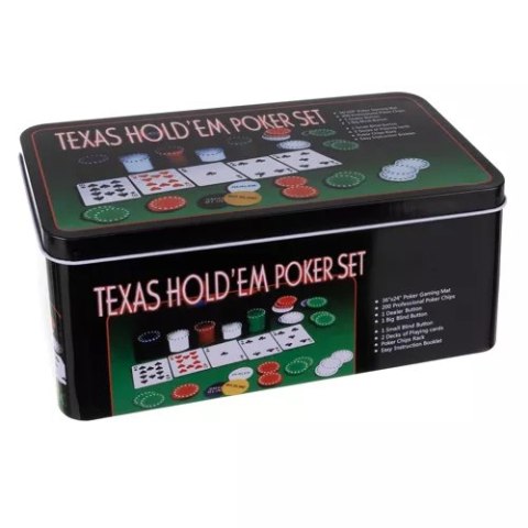 Zestaw do pokera TEXAS 23539 Malatec Zestaw do pokera TEXAS 23539 Malatec