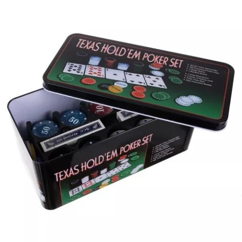 Zestaw do pokera TEXAS 23539 Malatec Zestaw do pokera TEXAS 23539 Malatec