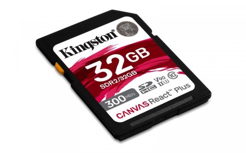Karta pamięci SD 32GB Canvas React Plus 300/260 UHS-II U3 Karta pamięci SD 32GB Canvas React Plus 300/260 UHS-II U3