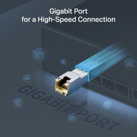 Moduł SFP SM331T 1000BASE-T RJ45 Moduł SFP SM331T 1000BASE-T RJ45