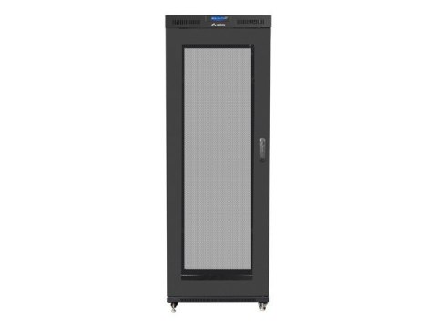 Szafa instalacyjna RACK stojąca 19 27U 800X1000 czarna LCD (FLAT PACK) Szafa instalacyjna RACK stojąca 19 27U 800X1000 czarna LCD (FLAT PACK)