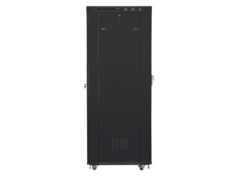 Szafa instalacyjna RACK stojąca 19 27U 800X1000 czarna LCD (FLAT PACK) Szafa instalacyjna RACK stojąca 19 27U 800X1000 czarna LCD (FLAT PACK)
