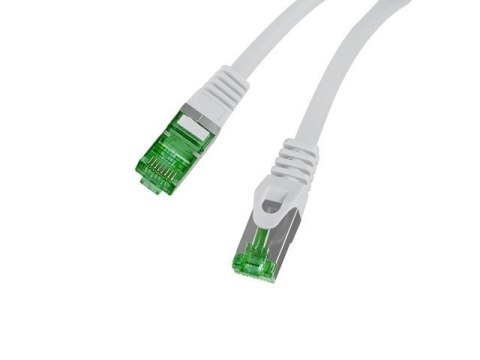 Patchcord cat.7 S/FTP LSZH CU 0.25m fluke passed szary Patchcord cat.7 S/FTP LSZH CU 0.25m fluke passed szary
