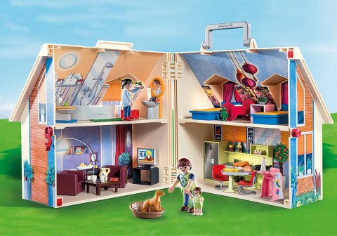 Przenośny domek dla lalek Dollhouse 70985 Przenośny domek dla lalek Dollhouse 70985