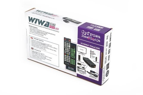 Tuner TV H.265 MINI LED DVB-T/DVB-T2 H.265 HD Tuner TV H.265 MINI LED DVB-T/DVB-T2 H.265 HD