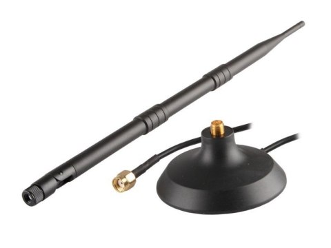 Dookólna antena WiFi 12dBI 41CM RP-SMA PODS, AK-05 Dookólna antena WiFi 12dBI 41CM RP-SMA PODS, AK-05