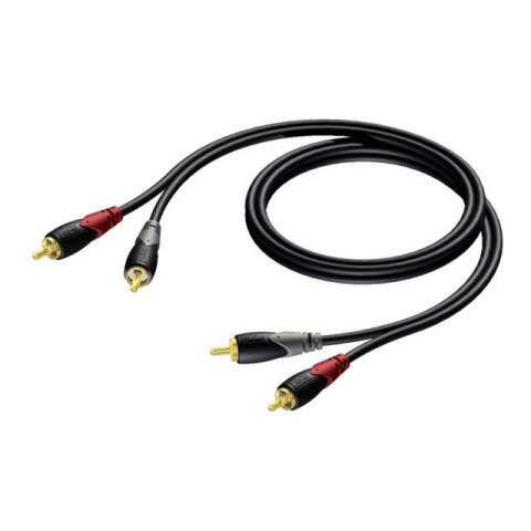Kabel 2X RCA/CINCH Męski - 2X RCA/CINCH Męski 1,5M - CLA800/1.5 Kabel 2X RCA/CINCH Męski - 2X RCA/CINCH Męski 1,5M - CLA800/1.5