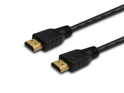 Kabel HDMI (M) 20m, czarny, złote końcówki, v1.4 high speed, ethernet/3D, CL-75 Kabel HDMI (M) 20m, czarny, złote końcówki, v1.4 high speed, ethernet/3D, CL-75