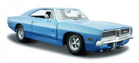 Model kompozytowy Dodge Charger R/T 1/25 niebieski Model kompozytowy Dodge Charger R/T 1/25 niebieski