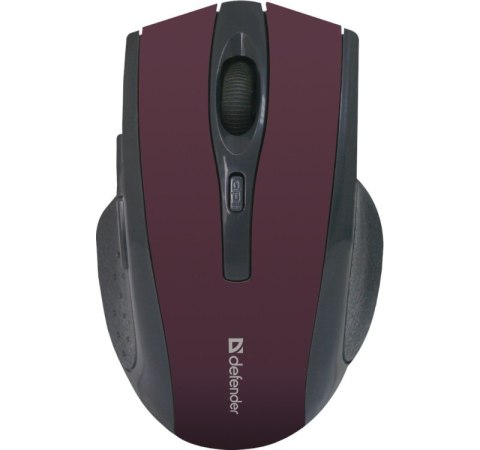 Mysz bezprzewodowa Accura MM-665 RF 1600dpi 6P burgund Mysz bezprzewodowa Accura MM-665 RF 1600dpi 6P burgund