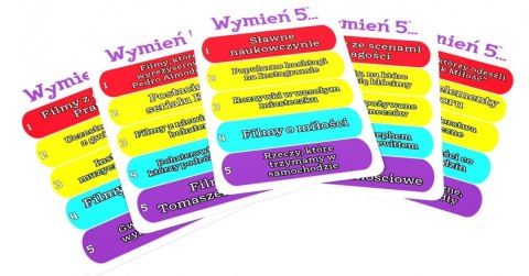 Gra Wymień 5 gra karciana Gra Wymień 5 gra karciana