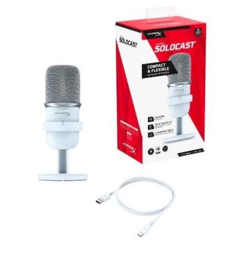 Mikrofon SoloCast White Mikrofon SoloCast White