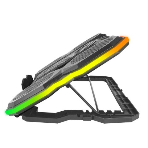Podstawka chłodząca gaming LED RGB Breva Podstawka chłodząca gaming LED RGB Breva