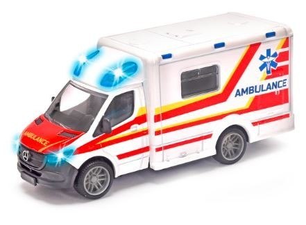 Pojazd Majorette Grand Mercedes ambulans 12,5 cm Pojazd Majorette Grand Mercedes ambulans 12,5 cm