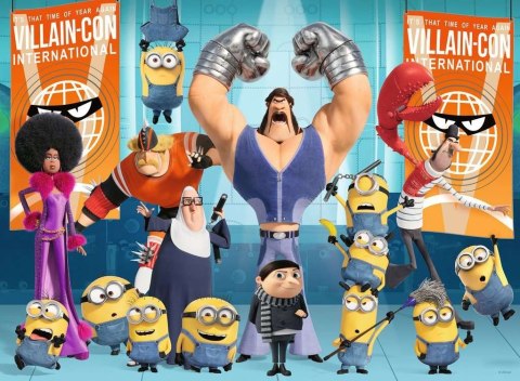 Puzzle 100 elementów XXL Minionki 2 Puzzle 100 elementów XXL Minionki 2