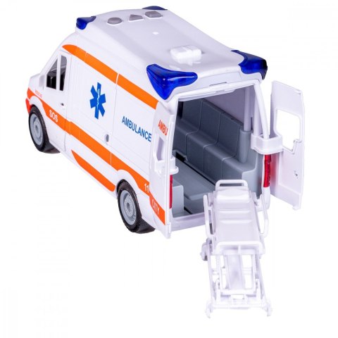 Auto ambulans z noszami Auto ambulans z noszami
