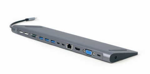 Hub USB-C HDMI GbE 3xUSB 3.1 2xUSB 2.0 2xUSB-C USB-C PD Card VGA Hub USB-C HDMI GbE 3xUSB 3.1 2xUSB 2.0 2xUSB-C USB-C PD Card VGA