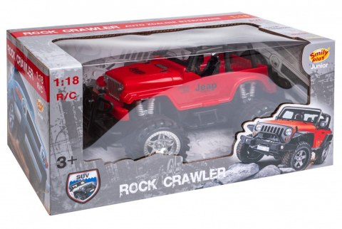 Auto RC rock crawler czerwone Auto RC rock crawler czerwone