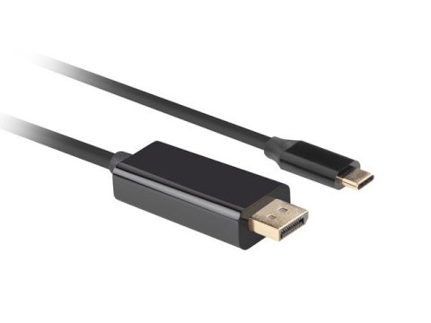 Kabel USB-C (M)->Displayport 3M 4K 60HZ czarny Kabel USB-C (M)->Displayport 3M 4K 60HZ czarny