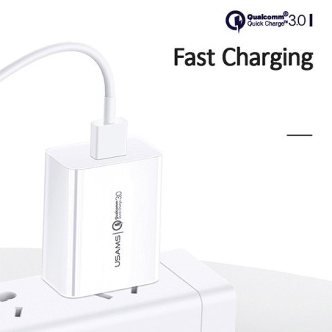 Ładowarka sieciowa T22 18W QC 3.0 kabel USB-C Ładowarka sieciowa T22 18W QC 3.0 kabel USB-C
