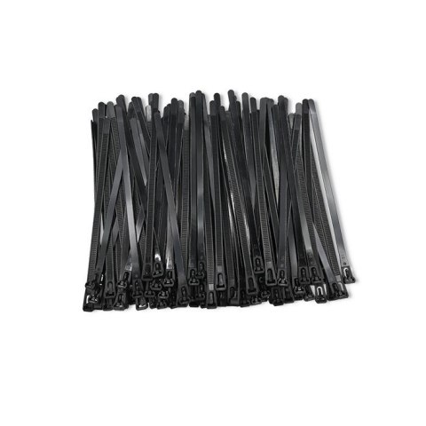 Opaski zaciskowe wielorazowe/trytytki | 7.2*300mm | Nylon UV | Czarne Opaski zaciskowe wielorazowe/trytytki | 7.2*300mm | Nylon UV | Czarne