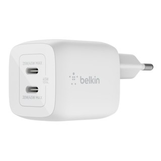 Podwójna ładowarka ścienna USB-C GaN z PPS 45 W