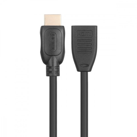 Kabel HDMI v2.0 F-M pozłacany 3m przedłużacz Kabel HDMI v2.0 F-M pozłacany 3m przedłużacz