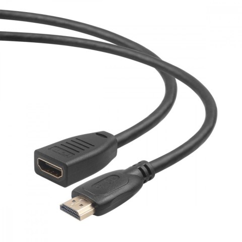Kabel HDMI v2.0 F-M pozłacany 3m przedłużacz Kabel HDMI v2.0 F-M pozłacany 3m przedłużacz