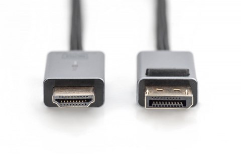 Kabel adapter DisplayPort - HDMI 4K 30Hz DP/HDMI M/M 1,8m Kabel adapter DisplayPort - HDMI 4K 30Hz DP/HDMI M/M 1,8m