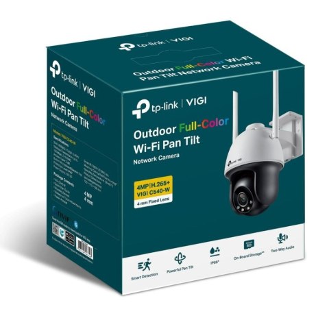 Kamera zewnętrzna 4MP WiFi VIGI C540-W(4mm) Kamera zewnętrzna 4MP WiFi VIGI C540-W(4mm)