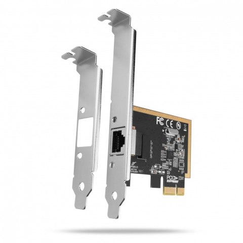 PCEE-GRF Karta sieciowa PCIe 1x Gigabit Ethernet port RJ-45 Realtek SP & LP PCEE-GRF Karta sieciowa PCIe 1x Gigabit Ethernet port RJ-45 Realtek SP & LP