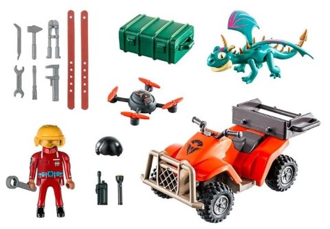 Zestaw z figurkami Dragons 71085 Icaris Quad & Phil Zestaw z figurkami Dragons 71085 Icaris Quad & Phil